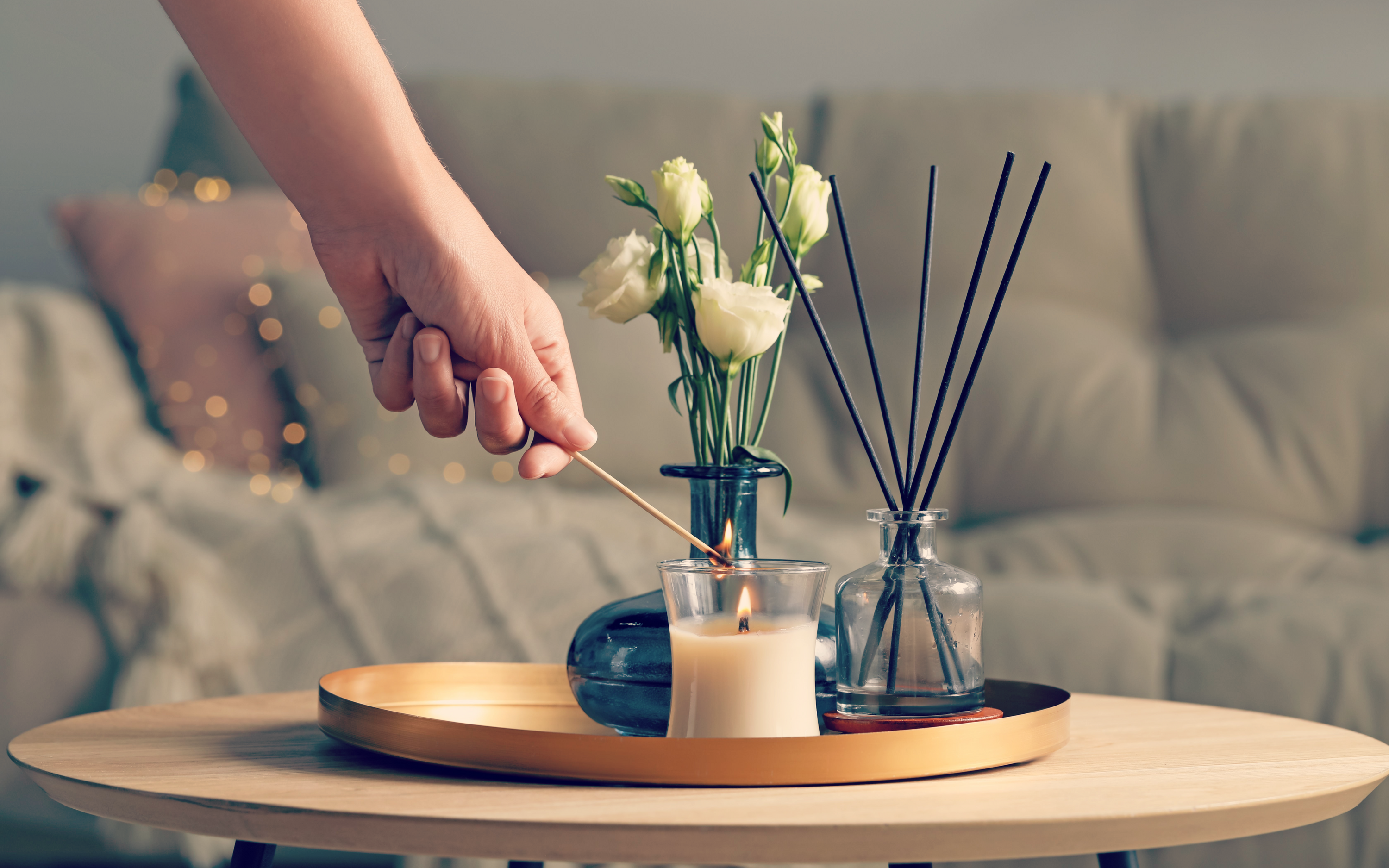 Feng Shui Bagua Map Candle Placement