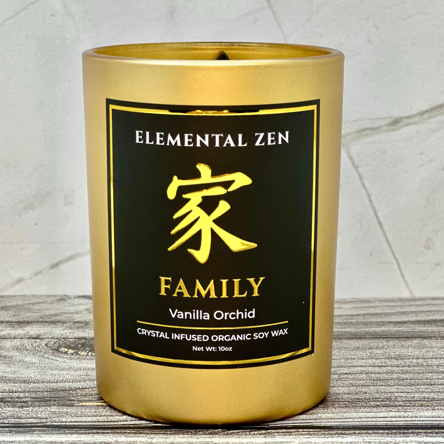 Feng Shui Candle of Family, Front View