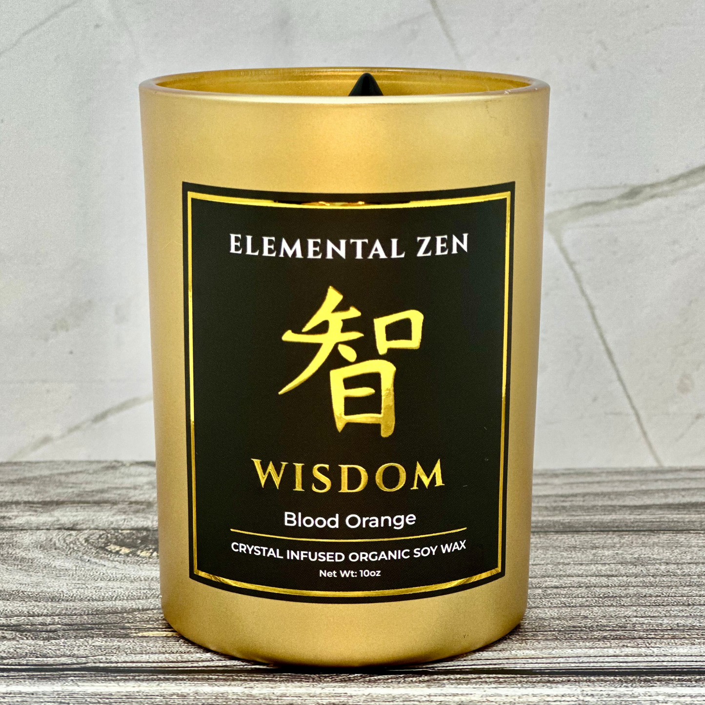 Feng Shui Candle of Wisdom, Front View
